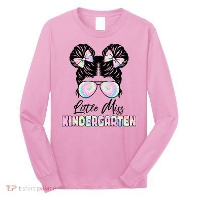 Little Miss Kindergarten Long Sleeve Shirt