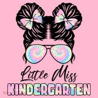 Little Miss Kindergarten Button thumb 1