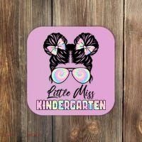 Little Miss Kindergarten Coaster thumb 0