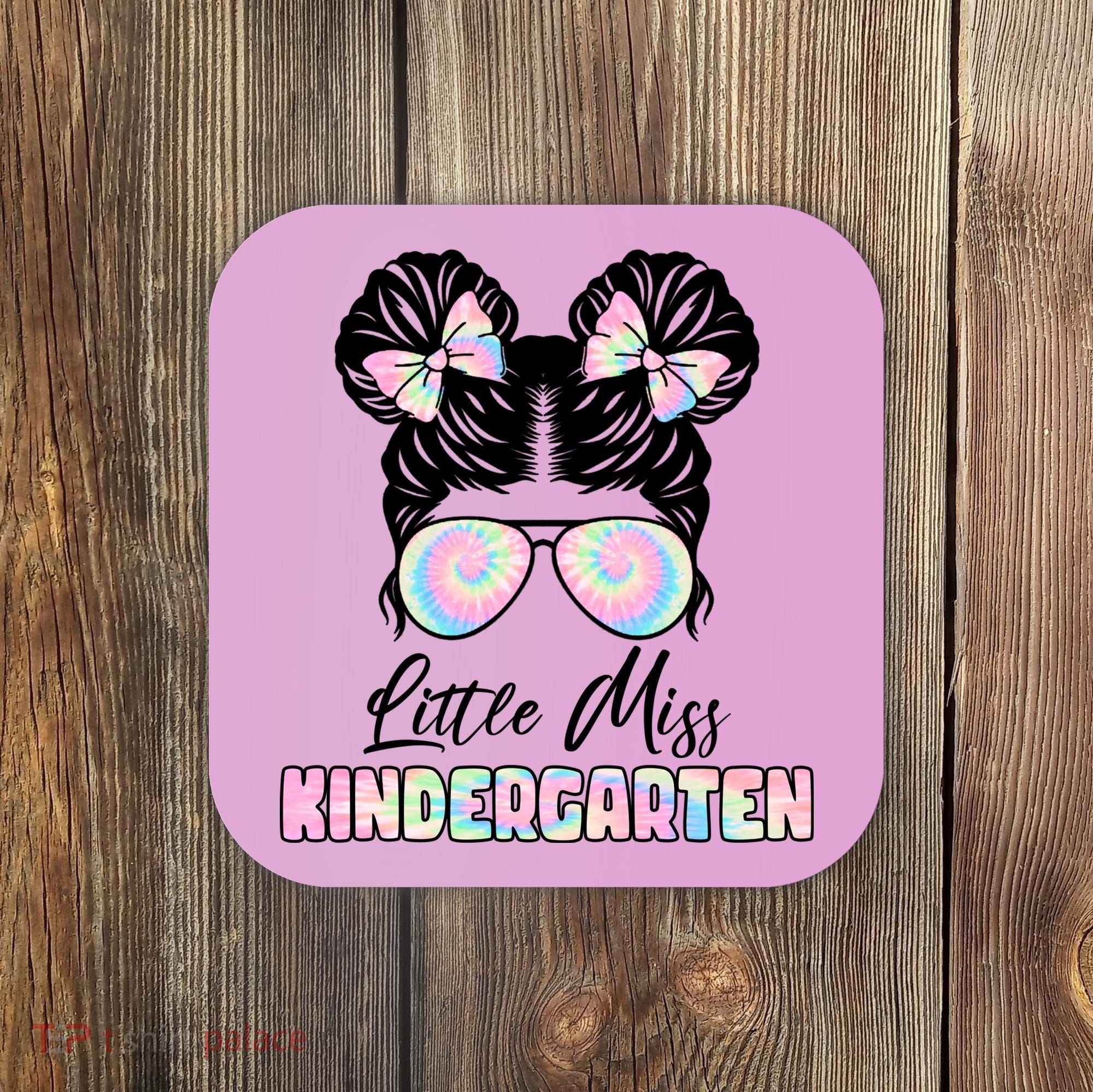Little Miss Kindergarten Coaster