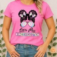Little Miss Kindergarten Women's T-Shirt thumb 2