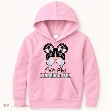 Little Miss Kindergarten Kids Hoodie