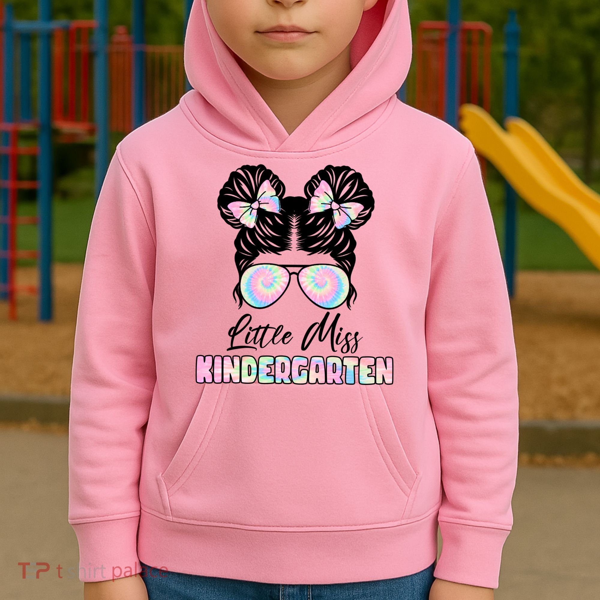 Little Miss Kindergarten Kids Hoodie