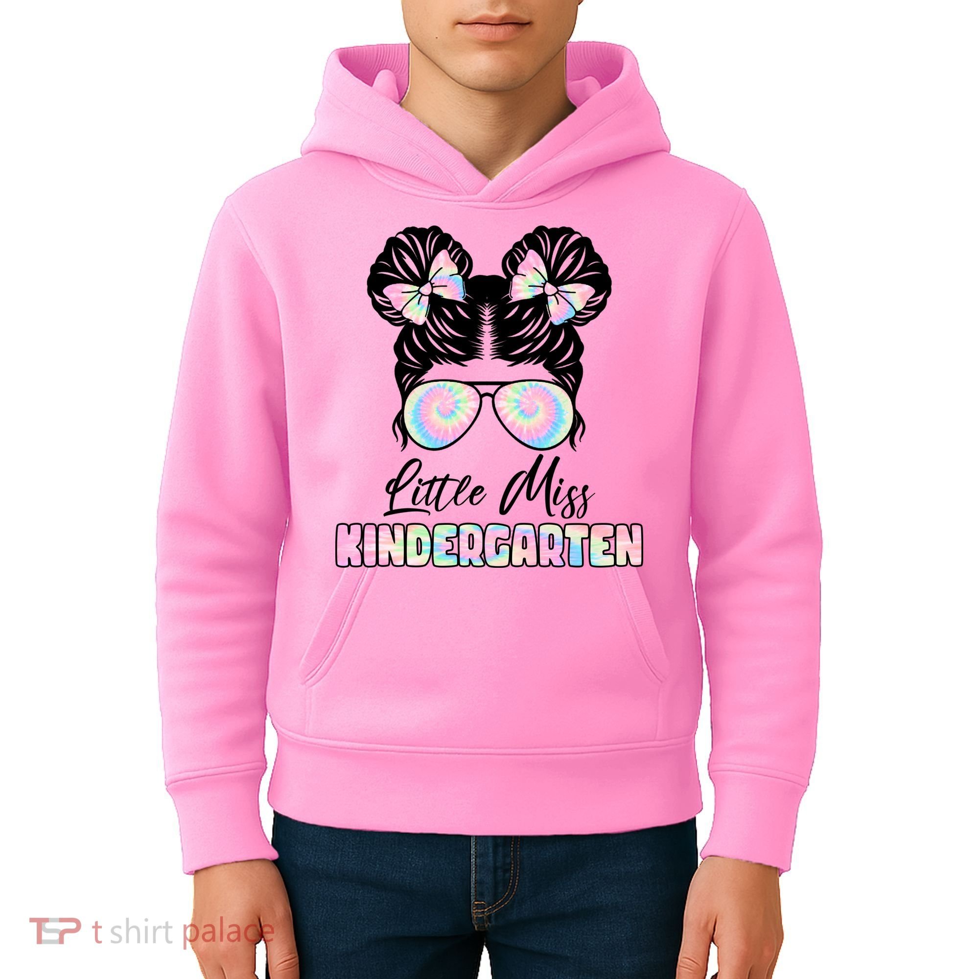 Little Miss Kindergarten Kids Hoodie