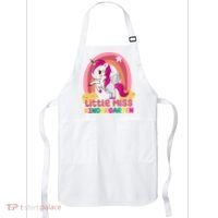 Little Miss Kindergarten Rainbow Unicorn Apron thumb 0
