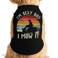 Lawn Mowing Landscaping Im Sexy And I Mow It Doggie Tank thumb 0