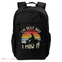 Lawn Mowing Landscaping Im Sexy And I Mow It Backpack thumb 0