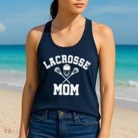 Lacrosse Mom Lax Sports Moms MotherS Day Gift Women's Tank Top thumb 2