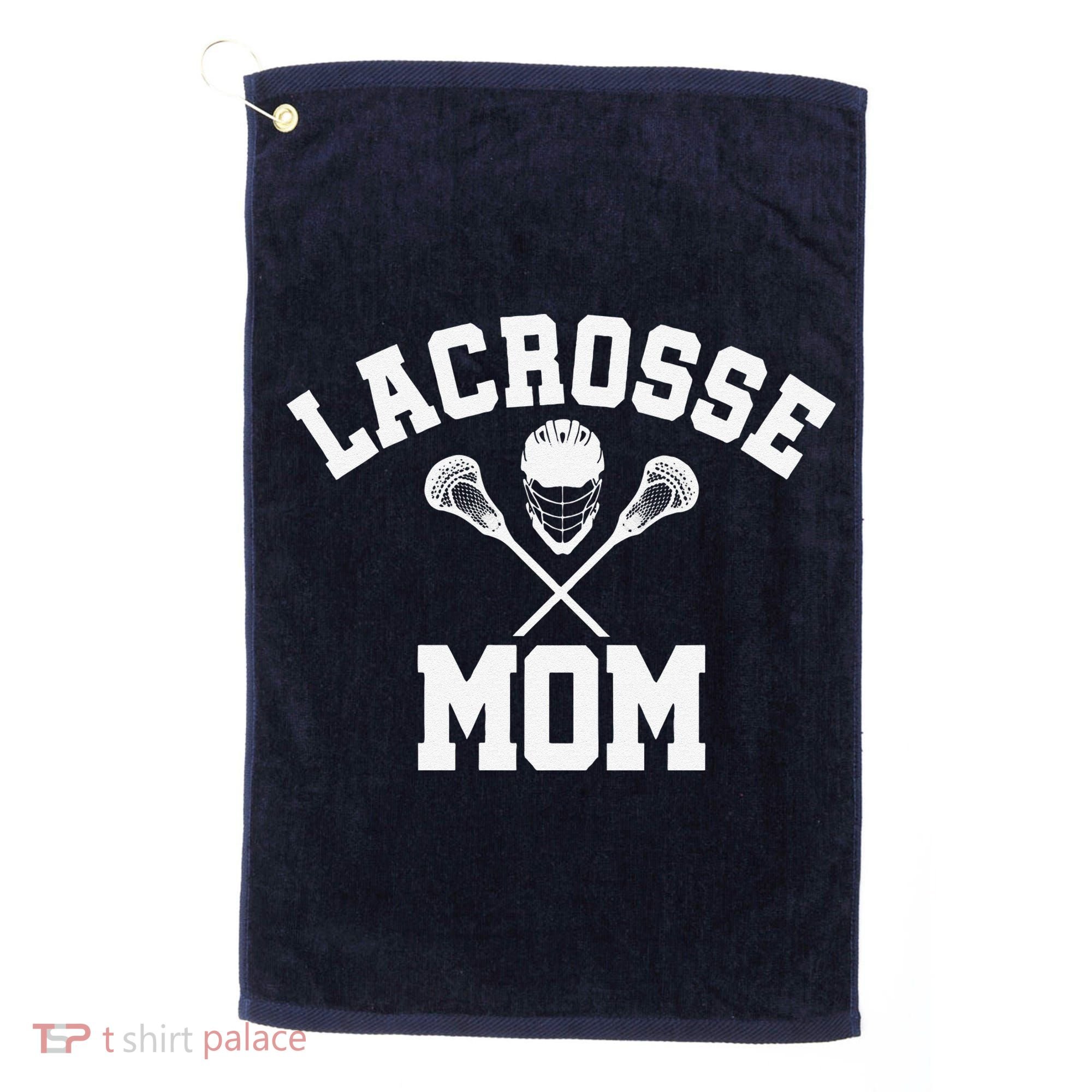 Lacrosse Mom Lax Sports Moms MotherS Day Gift Golf Towel