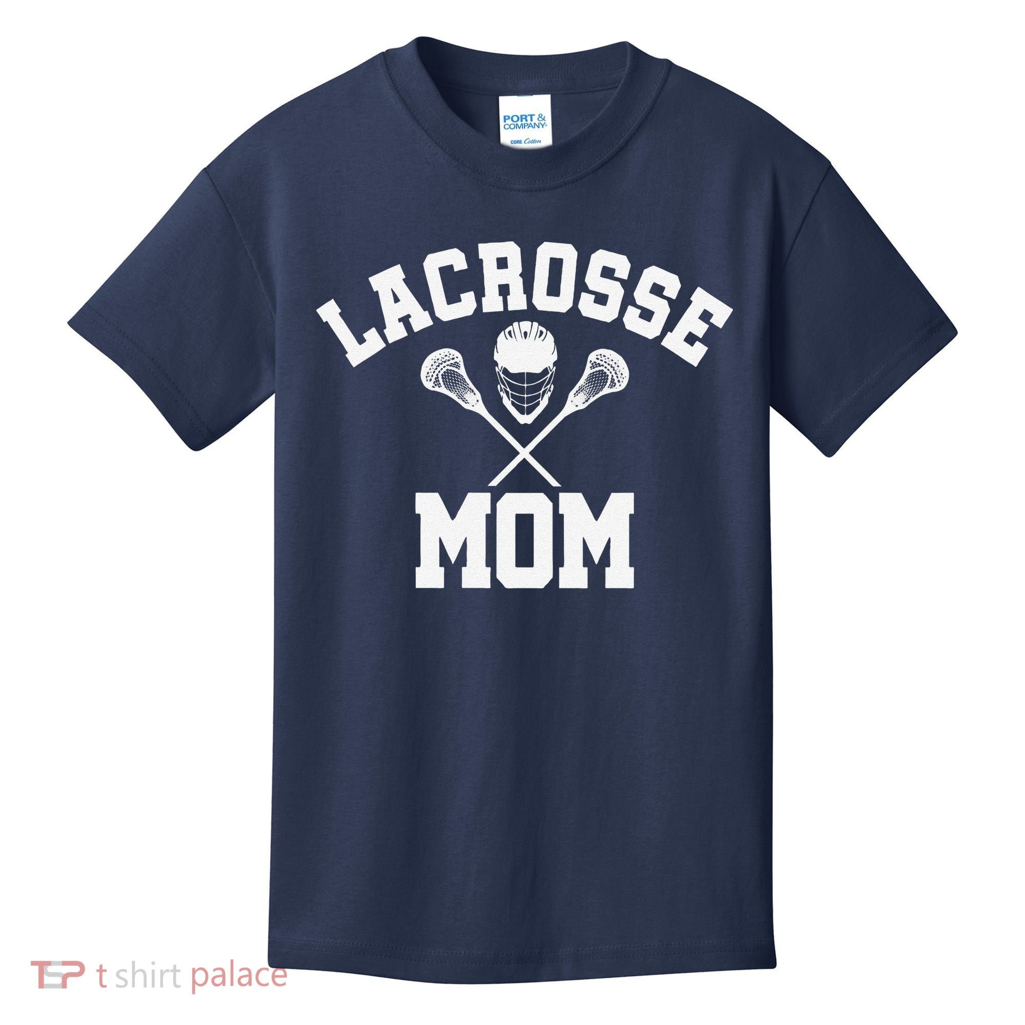 Lacrosse Mom Lax Sports Moms MotherS Day Gift Kids T-Shirt
