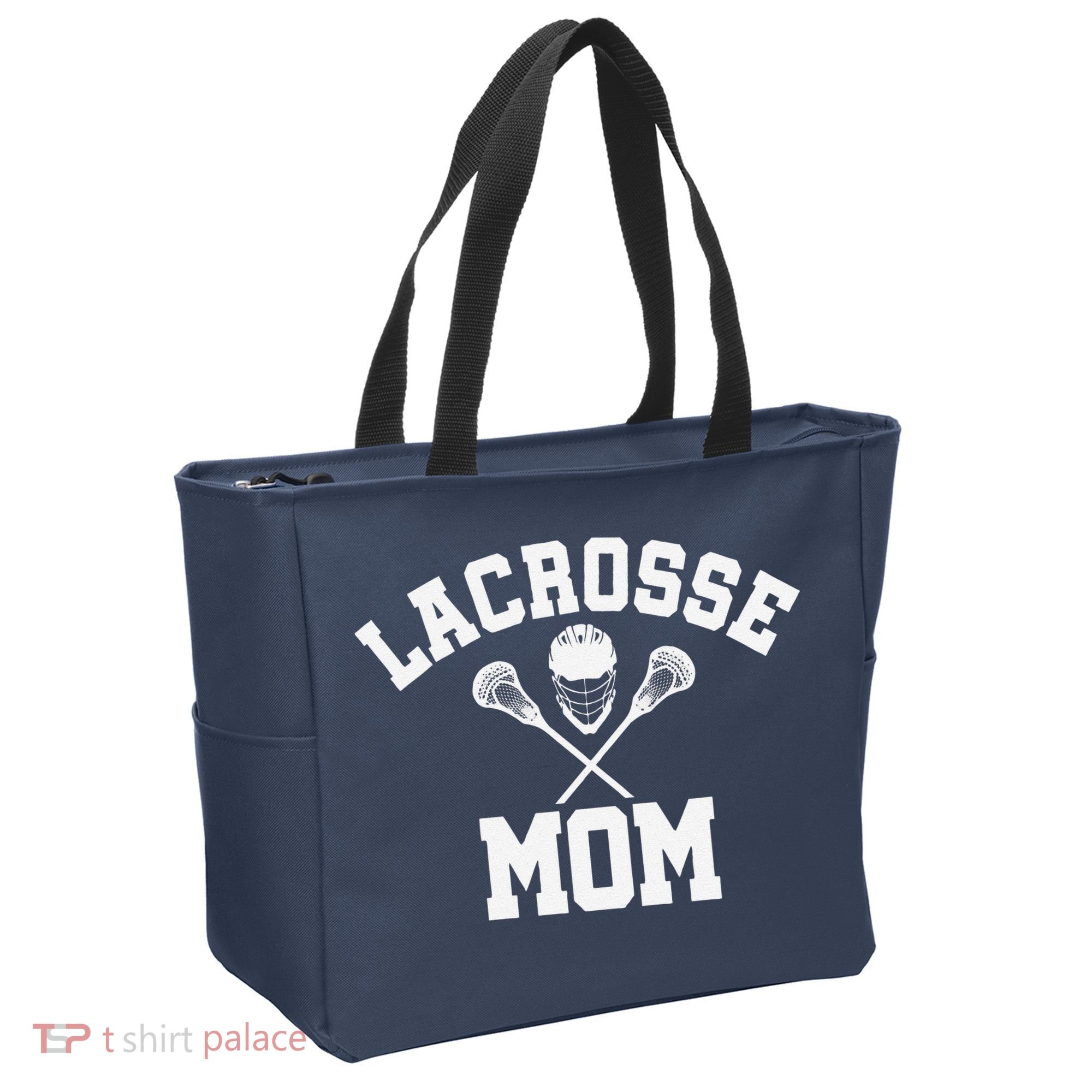 Lacrosse Mom Lax Sports Moms MotherS Day Gift Tote Bag