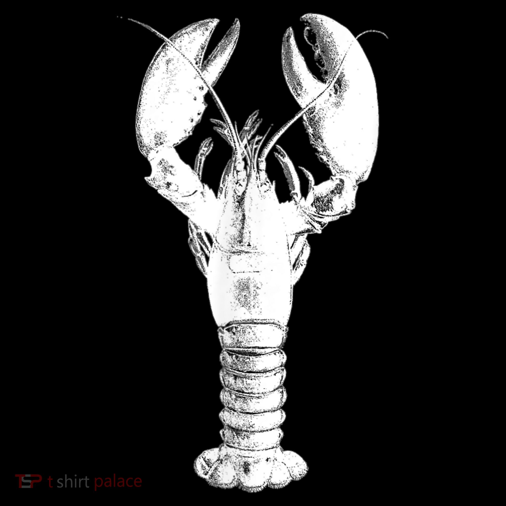 Large Maine Lobster in White Tee Backpack