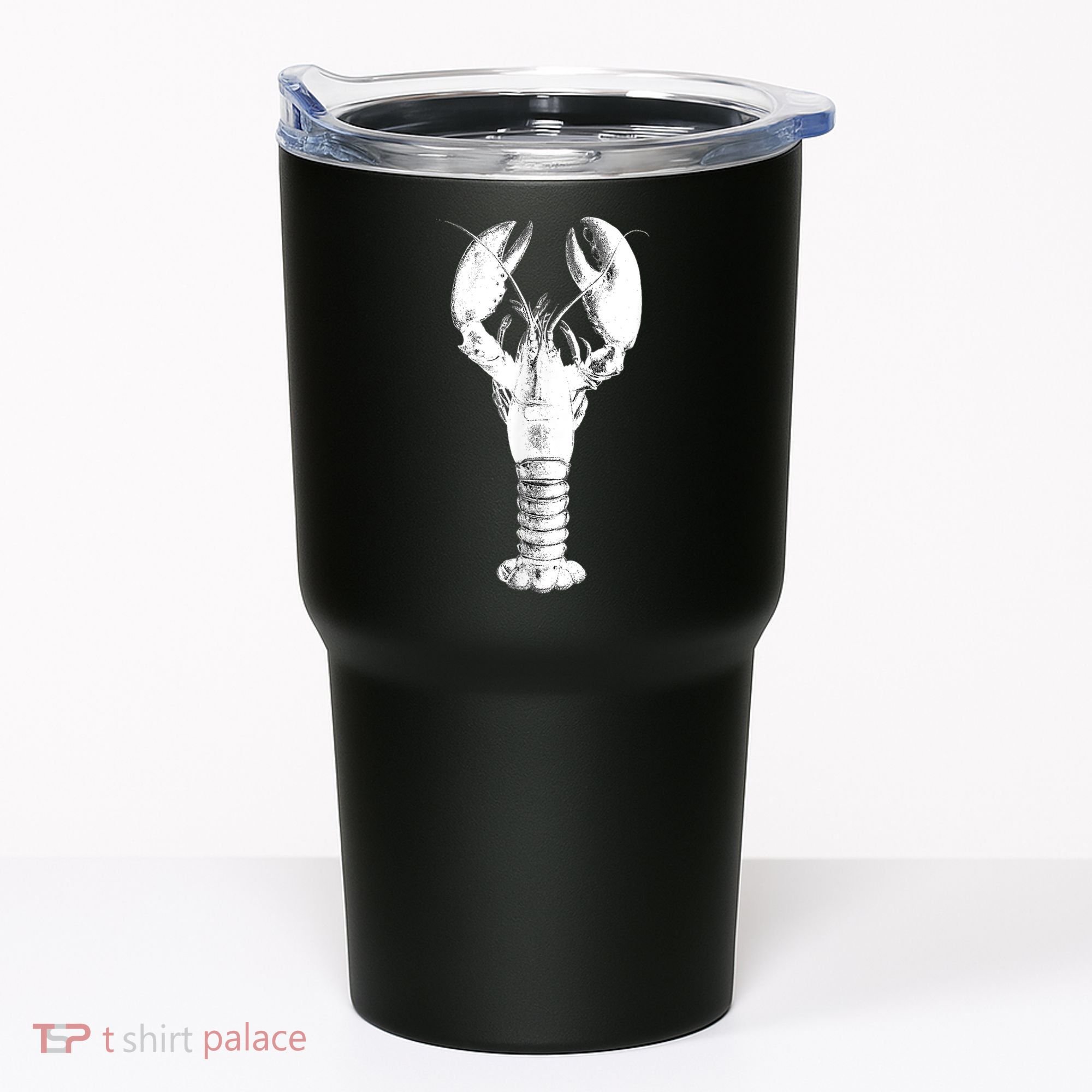 Large Maine Lobster in White Tee Tumbler
