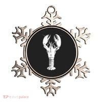 Large Maine Lobster in White Tee Ornament thumb 0