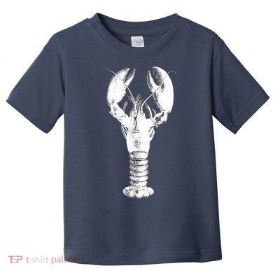 Large Maine Lobster in White Tee Toddler T-Shirt