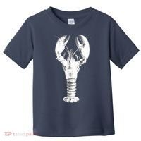 Large Maine Lobster in White Tee Toddler T-Shirt thumb 0