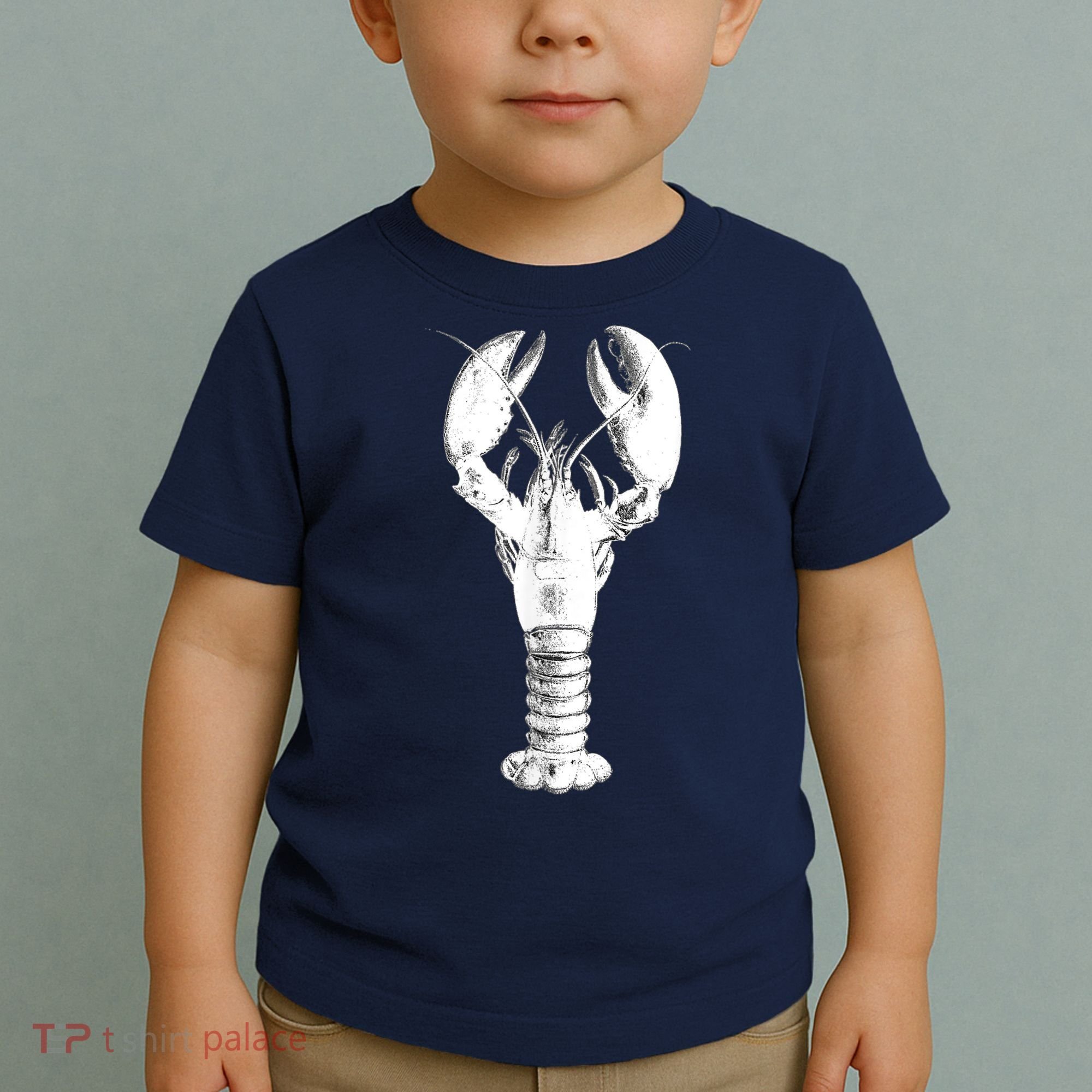 Large Maine Lobster in White Tee Toddler T-Shirt