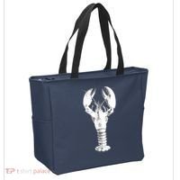 Large Maine Lobster in White Tee Tote Bag thumb 2