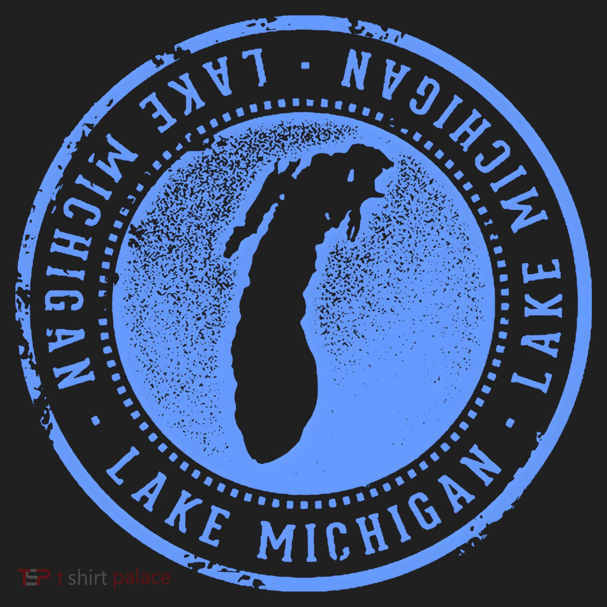 Lake Michigan Golf Towel