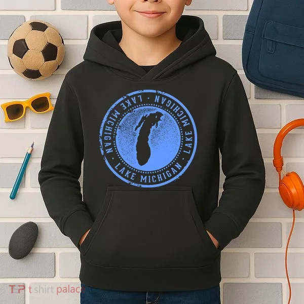 Lake Michigan Kids Hoodie