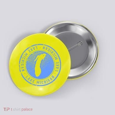 Lake Michigan Button