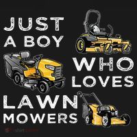 Lawn Mowing Lover For Just A Boy Who Loves Lawn Mowers Coaster thumb 2