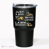 Lawn Mowing Lover For Just A Boy Who Loves Lawn Mowers Tumbler thumb 0