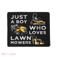 Lawn Mowing Lover For Just A Boy Who Loves Lawn Mowers Mousepad thumb 0