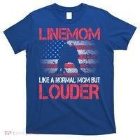 Line Mom Linemom American Football Line Funny Gift T-Shirt thumb 0