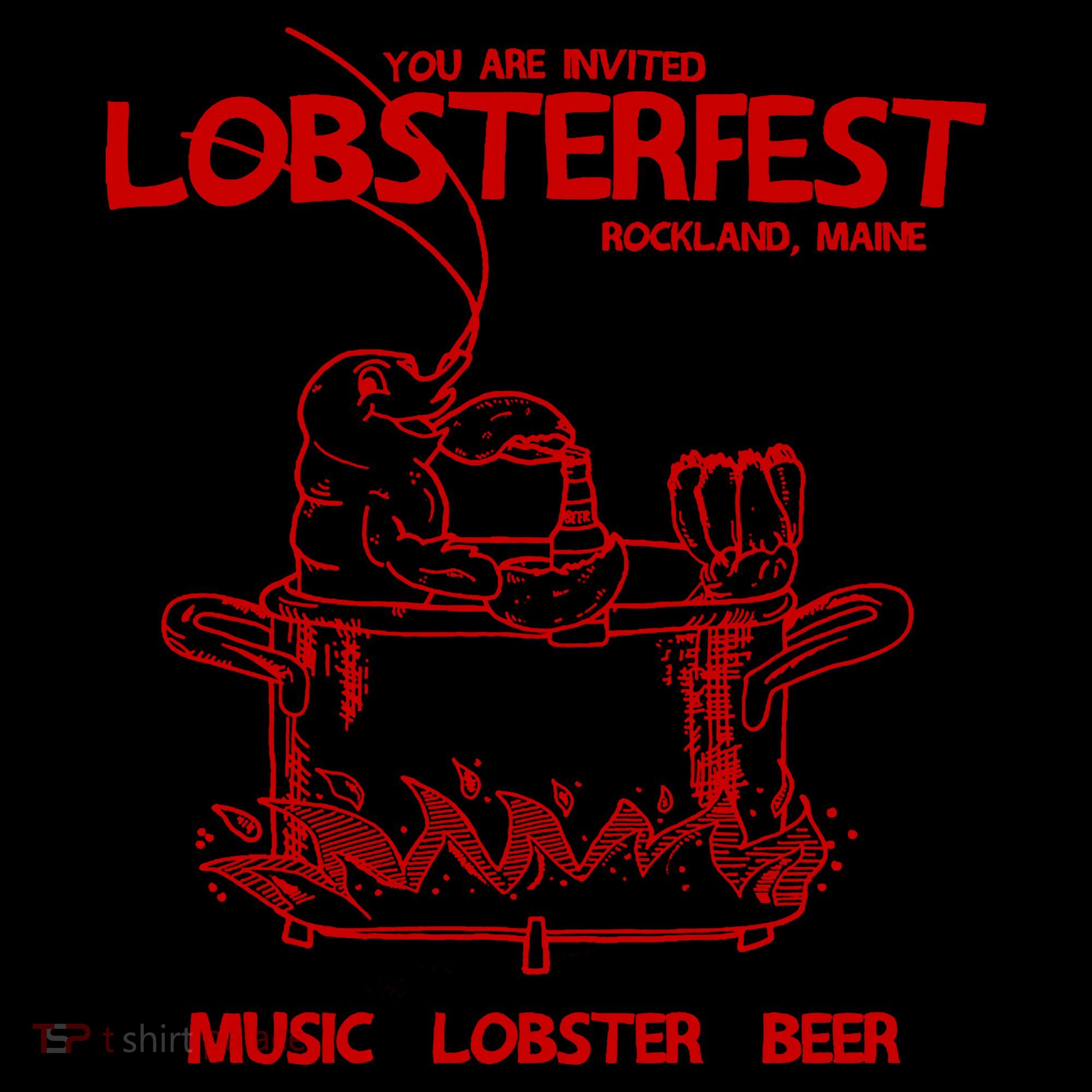Lobsterfest Maine Tote Bag