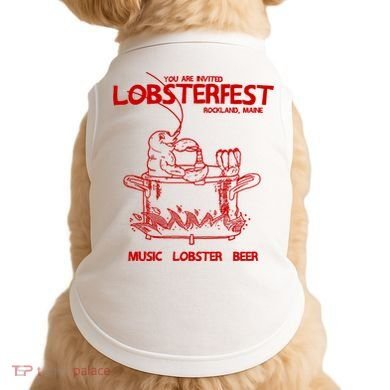 Lobsterfest Maine Doggie Tank