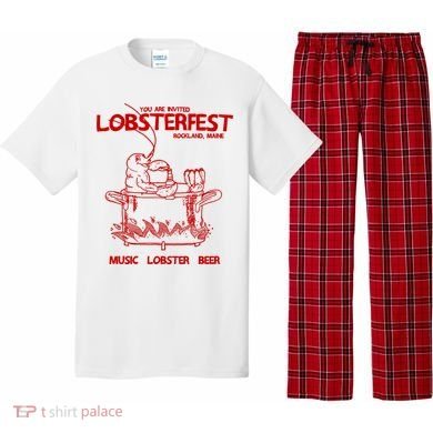 Lobsterfest Maine Pajama Set
