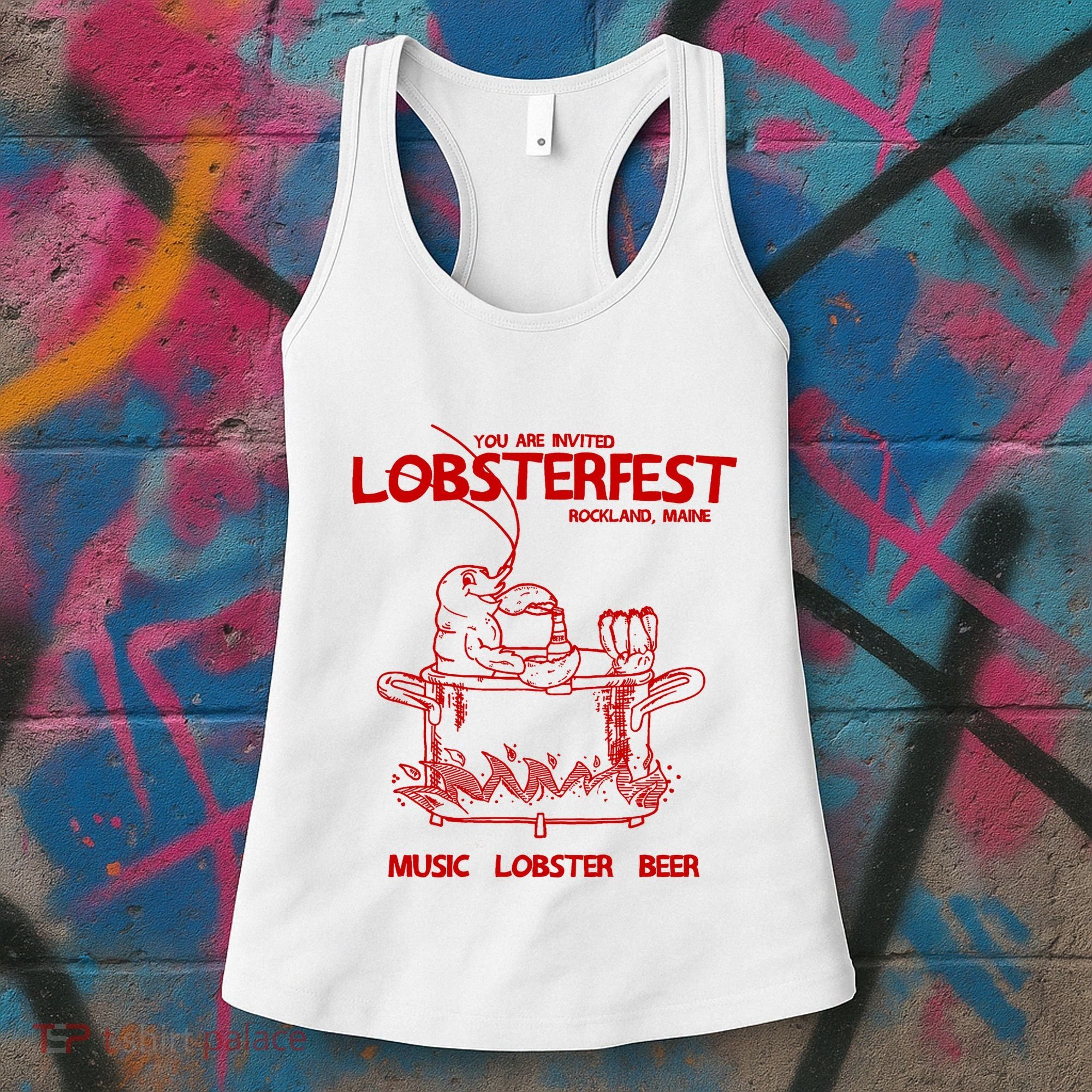 Lobsterfest Maine Women's Tank Top