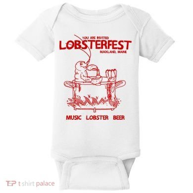 Lobsterfest Maine Baby Bodysuit