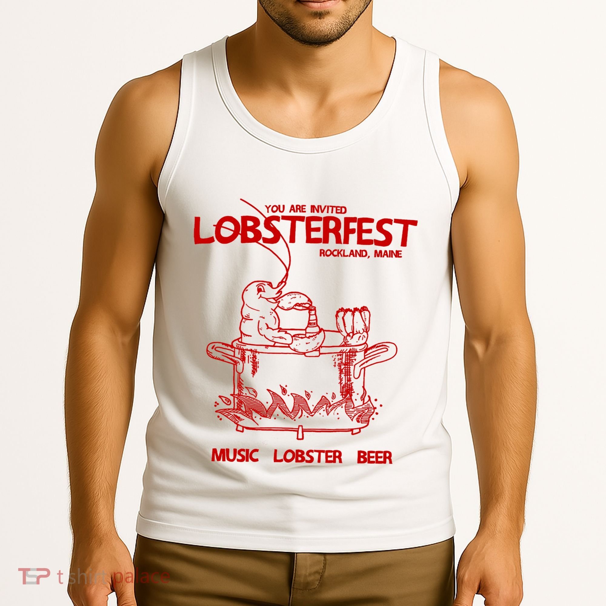 Lobsterfest Maine Tank Top