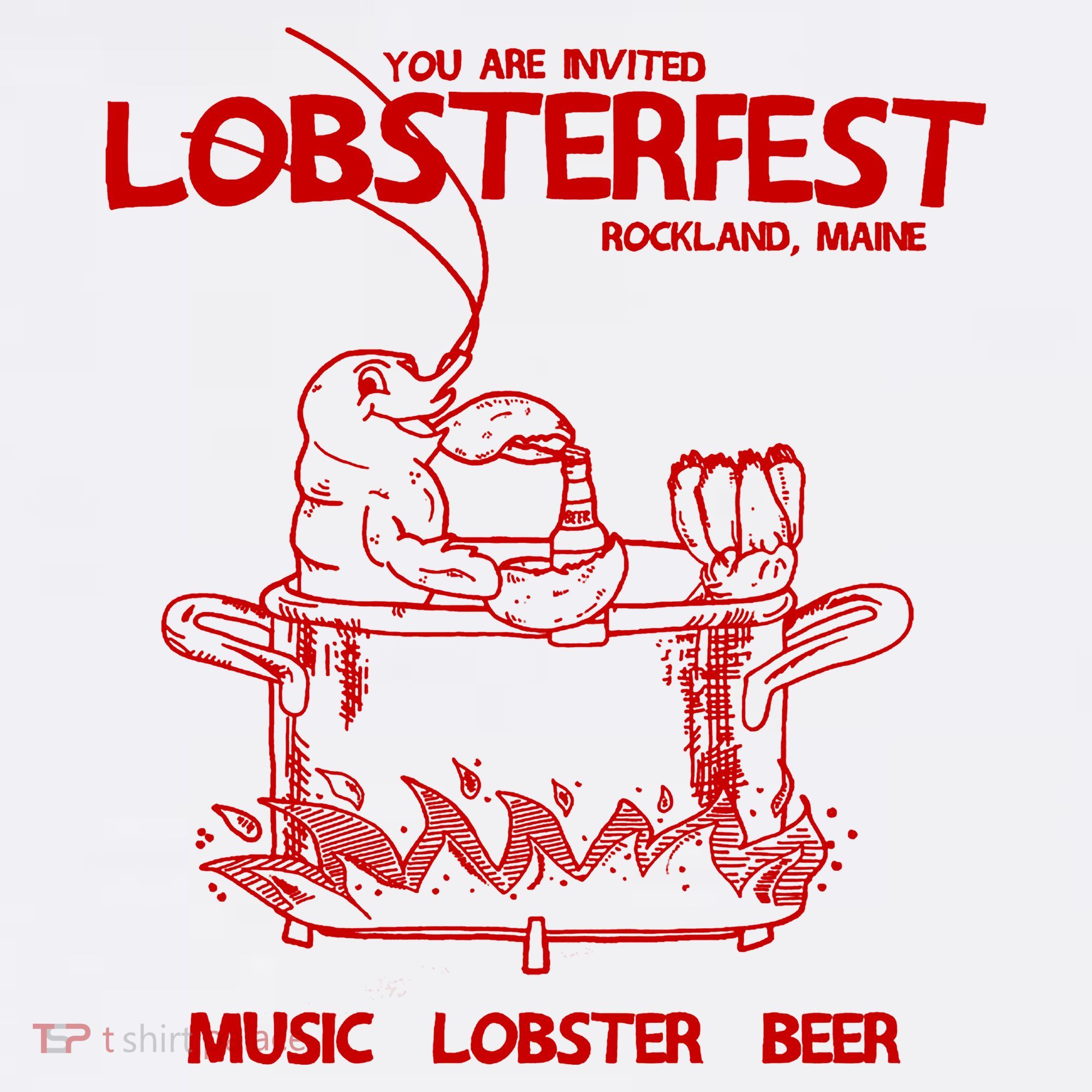 Lobsterfest Maine Women's Long Sleeve Shirt