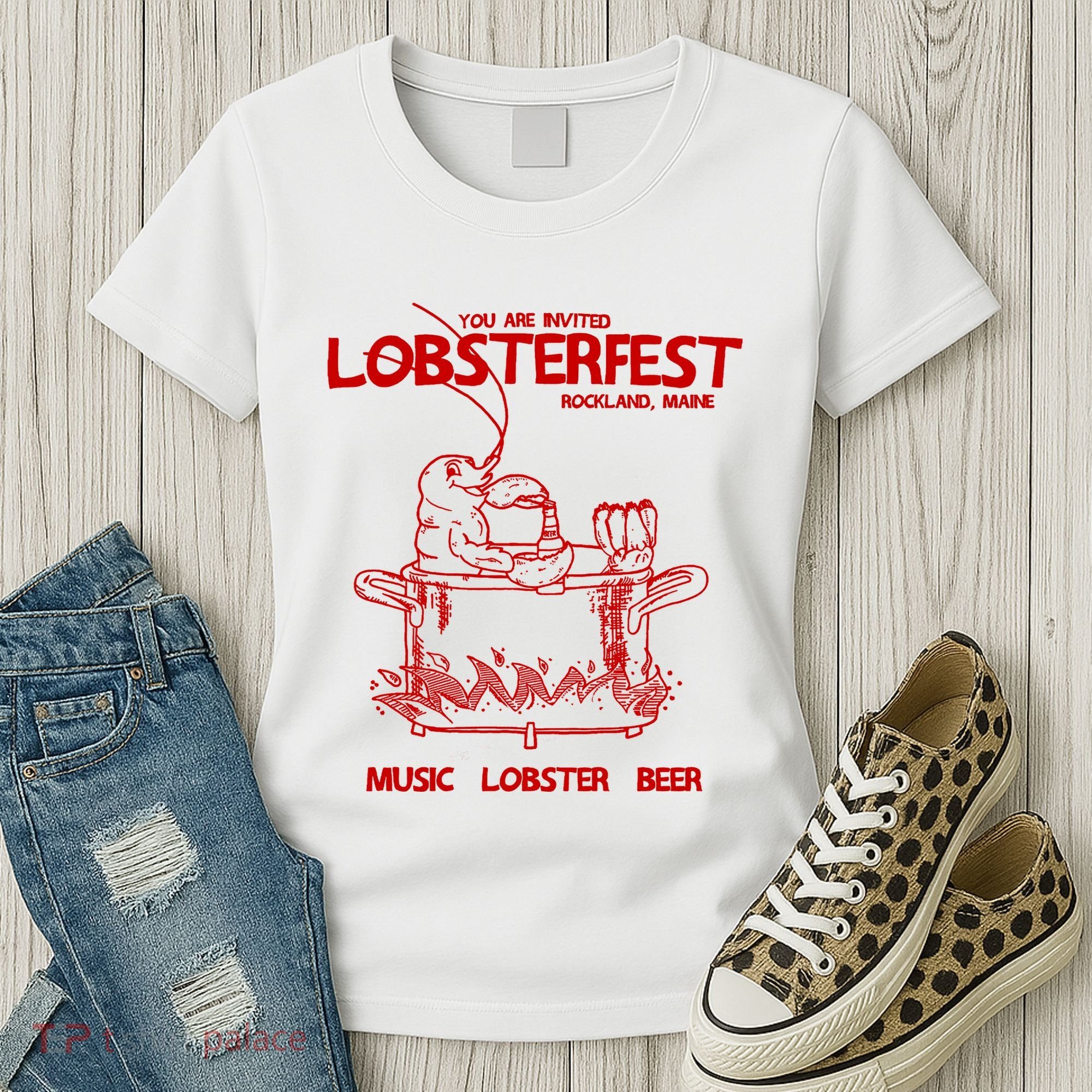 Lobsterfest Maine Women's T-Shirt