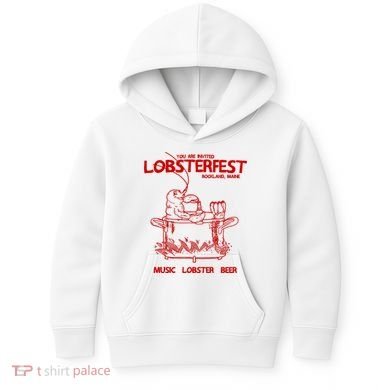 Lobsterfest Maine Kids Hoodie