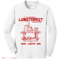 Lobsterfest Maine Kids Long Sleeve Shirt thumb 0