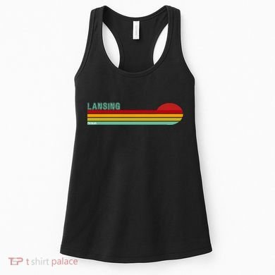 Lansing Michigan Women's Tank Top