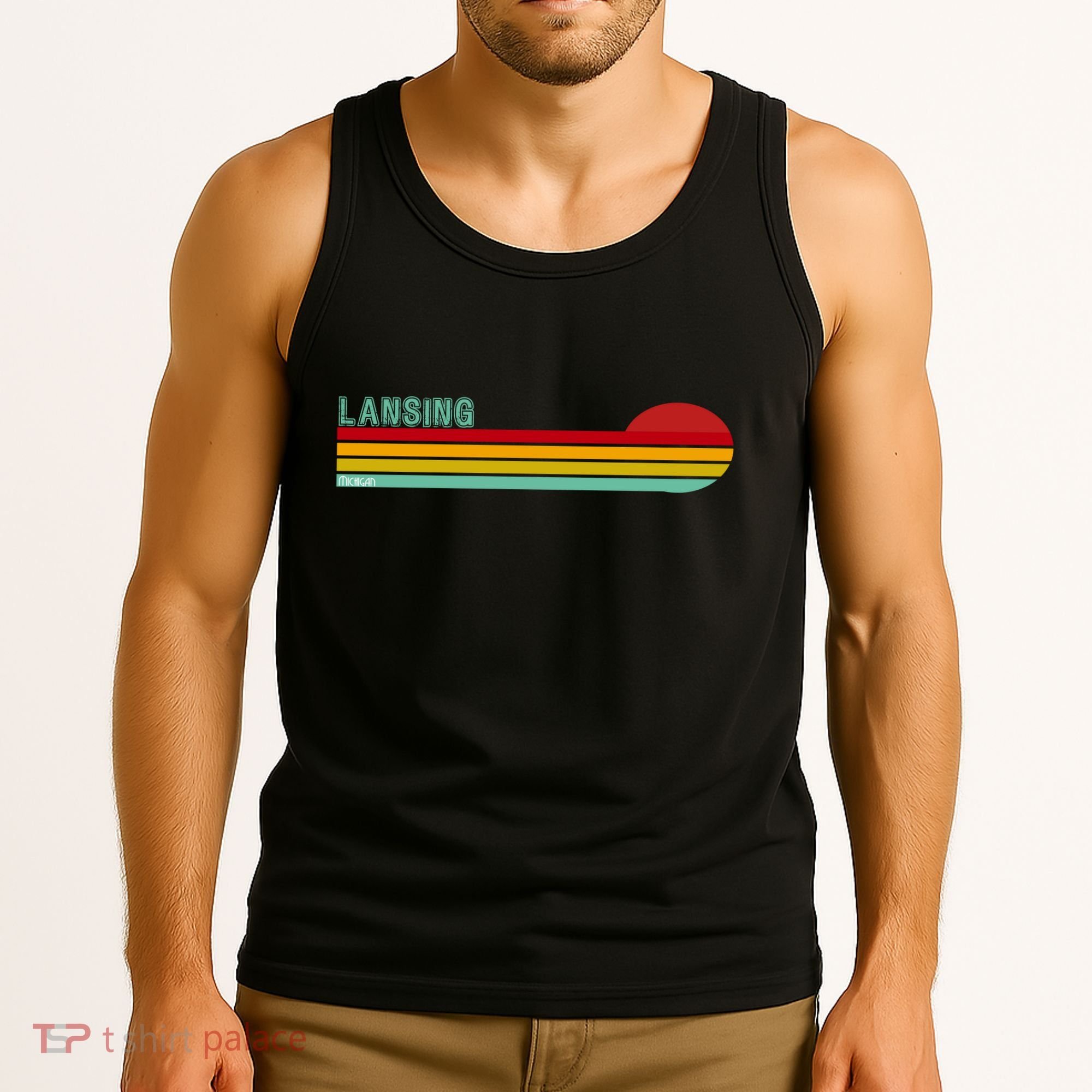 Lansing Michigan Tank Top