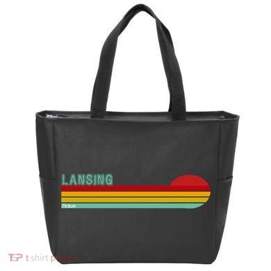 Lansing Michigan Tote Bag