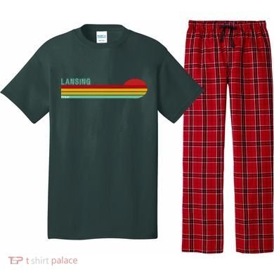 Lansing Michigan Pajama Set