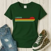 Lansing Michigan Women's T-Shirt thumb 3