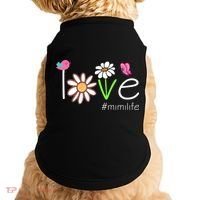 Love Mimi Life Cute Matching Family Doggie Tank thumb 0