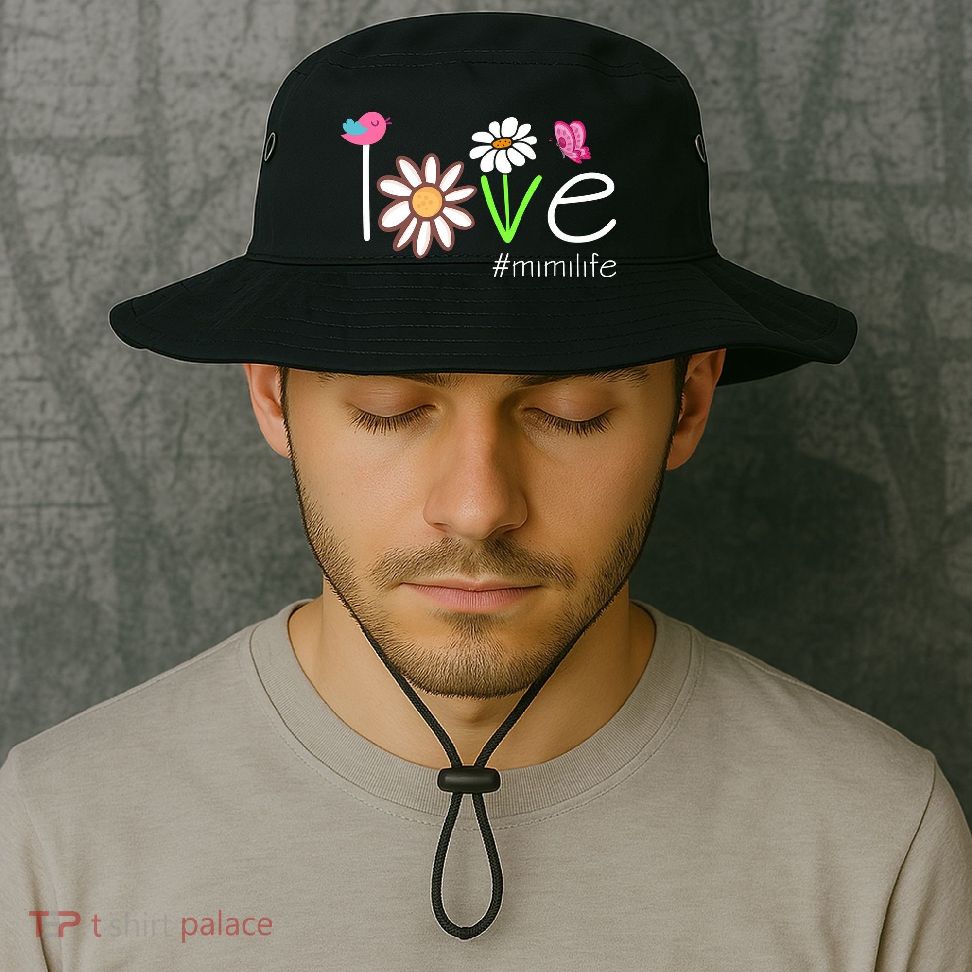 Love Mimi Life Cute Matching Family Bucket Hat
