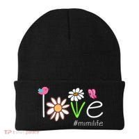 Love Mimi Life Cute Matching Family Beanie thumb 0