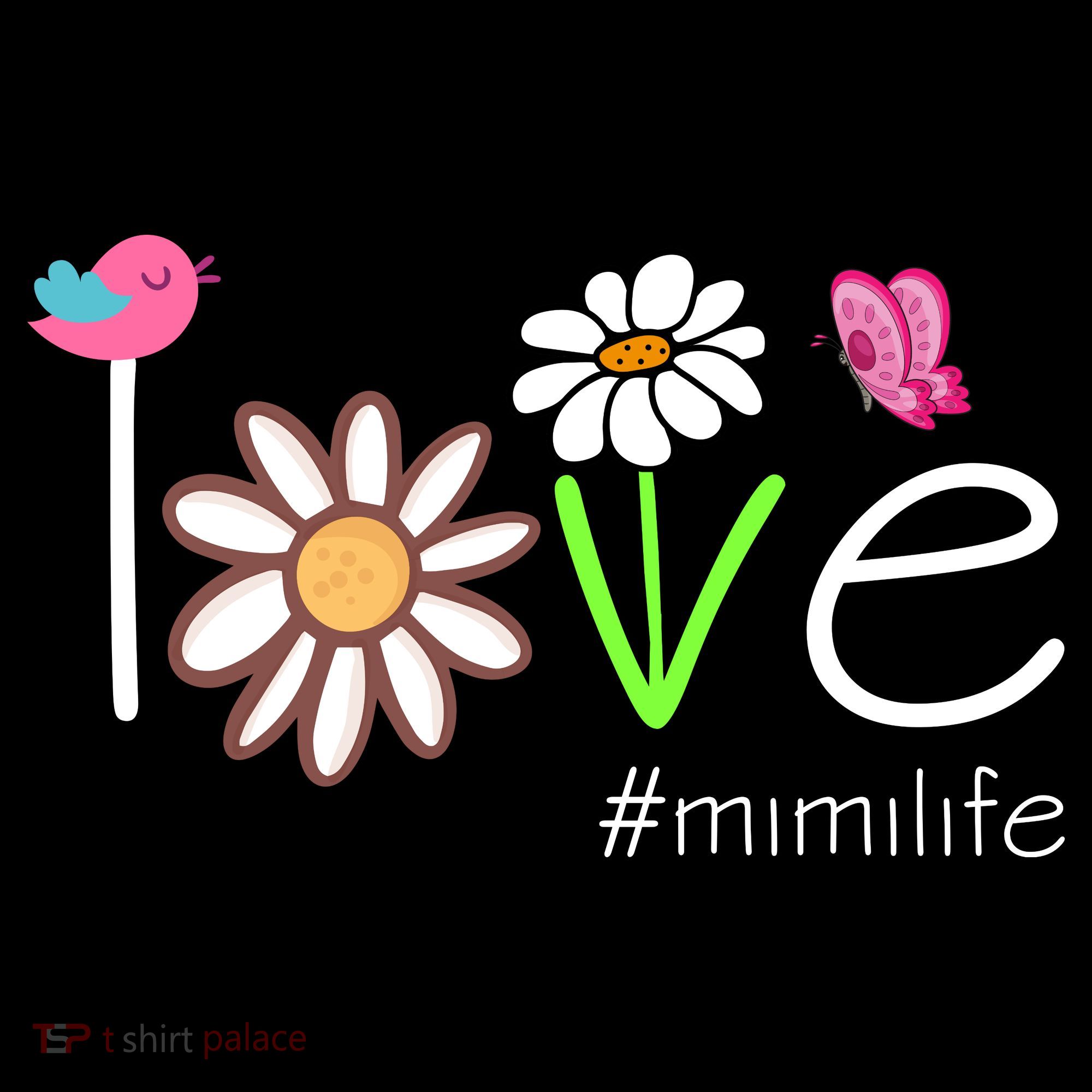 Love Mimi Life Cute Matching Family Mousepad