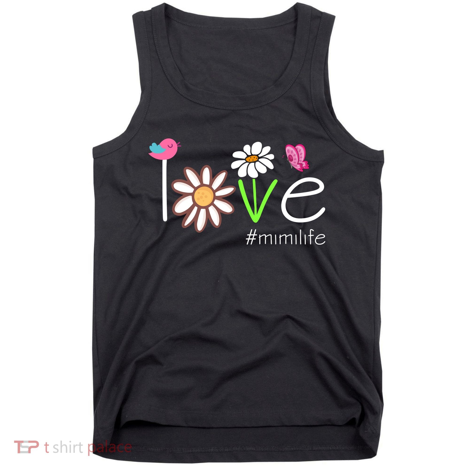 Love Mimi Life Cute Matching Family Tank Top
