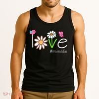 Love Mimi Life Cute Matching Family Tank Top thumb 3